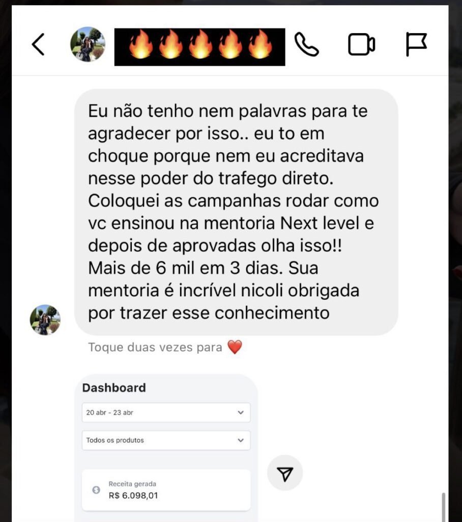 resultados da mentoria next level